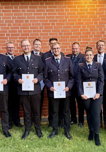 Dienstversammlung 2025 des Zevener Gemeindebrandmeisters